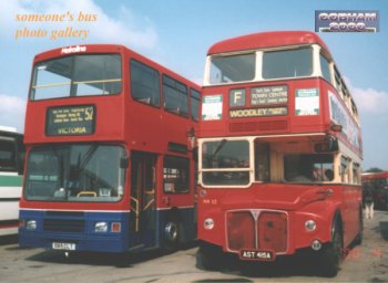 Volvo Olympian and AEC Routemaster