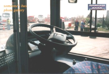 TWM's Volvo B7L (driver's compartment)