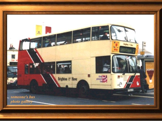 Brighton & Hove's Scania with East Lancs