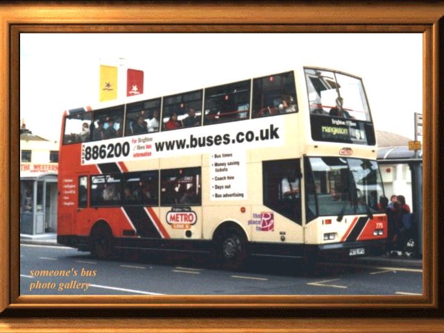 Brighton & Hove's Scania N113 with East Lancs Cityzen