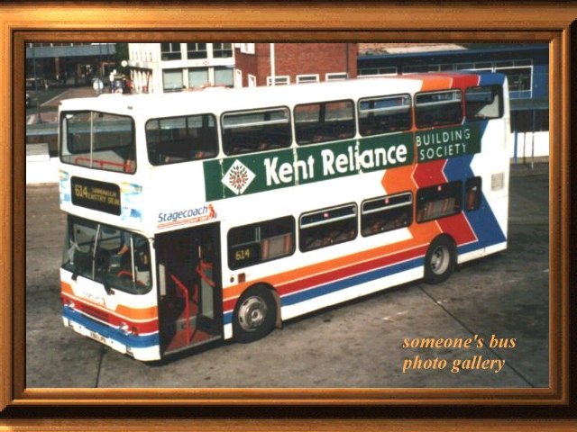Stagecoach East Kent's Volvo Olympian 9.6 m with Alexander