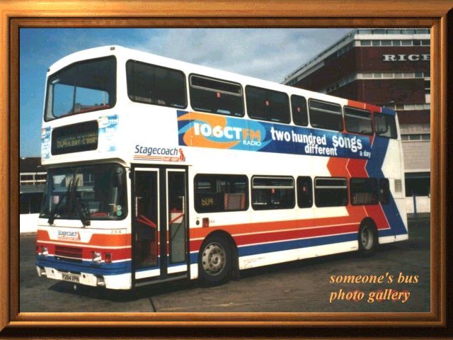 Stagecoach East Kent's Volvo Olympian 10.3 m with Alexander