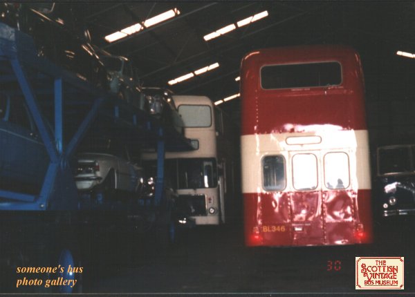 Volvo Ailsa and Central SMT's Bristol Lodekka with ECW